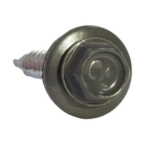 Саморезы кровельн.4,8*29 серый графит