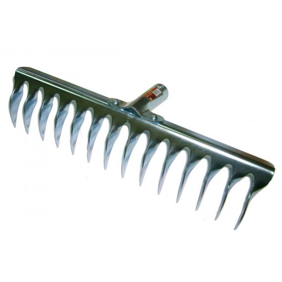 Грабли 14 зуб. витые нержавейка SKRAB без черенка