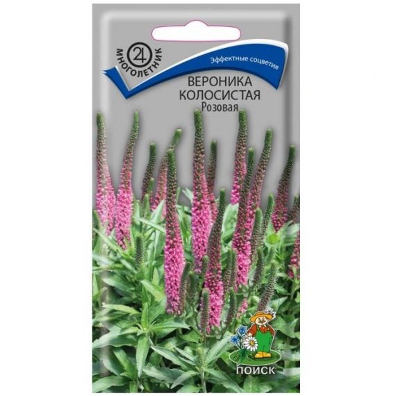 Семена Поиск Вероника колосистая Розовая 0,1г