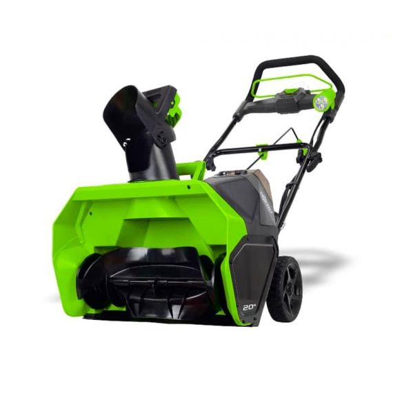 Снегоуборщик аккумуляторный Greenworks GD40SB 40V 51см АКБ 4Ач ЗУ 2600607
