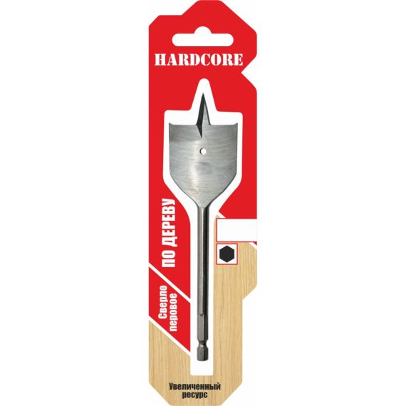 Сверло перовое 22*300мм Hardcore  162230