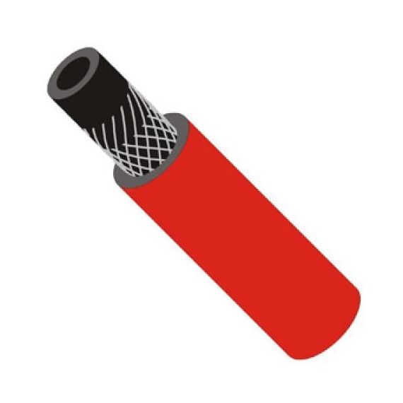 Рукав газосварочный 9,0мм красный пропан/ацетилен