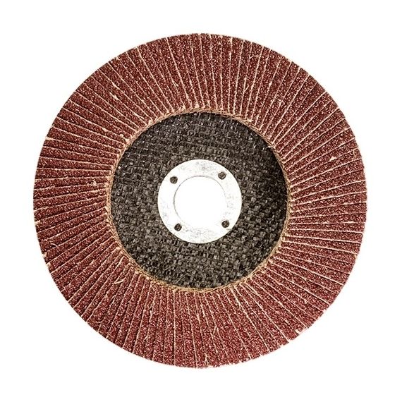 Круг лепестковый торцевой Р120 115х22мм MATRIX  74032