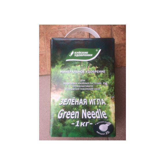 Ср-во от побурения хвои ЗЕЛЕНАЯ ИГЛА 1кг 06901/1046-2