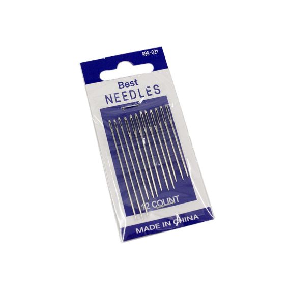Иголки швейные  12шт  MC-2307594