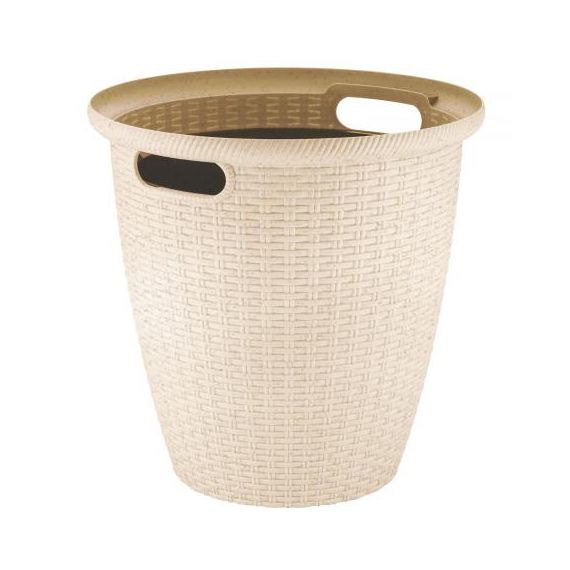 Горшок для цветов InGreen Republic D266 10л с дренажной вставкой лен ING6215ЭКОЛЕН