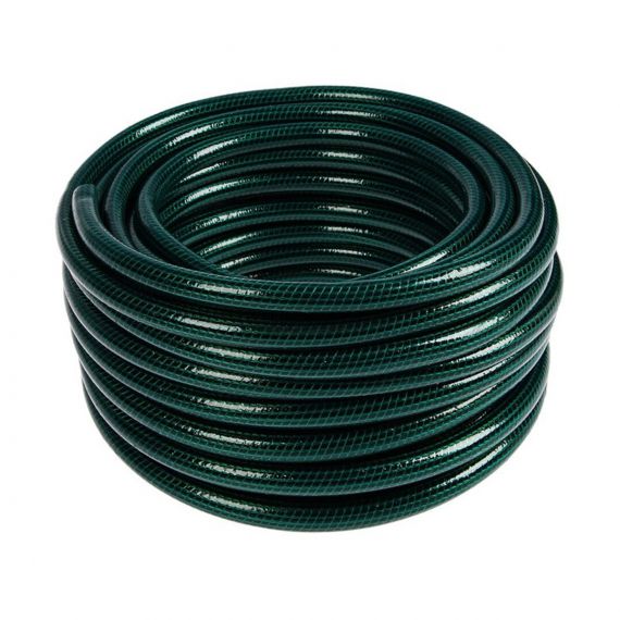 Шланг арм. Прозрачный 3/4 50м 5атм; зеленый  ПРОЗ3450-27