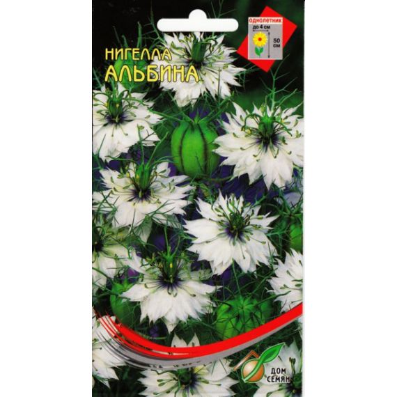 Семена Дом Семян Нигелла Альбина 70шт