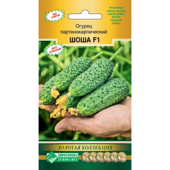 Семена Евросемена Огурец Шоша F1 5шт