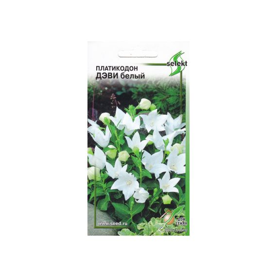 Семена Дом Семян Платикодон Деви белый 30шт
