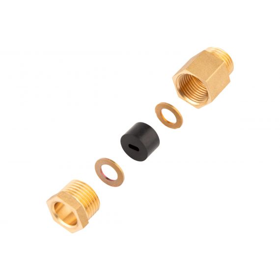 Сальник с резьбой 1/2 для ввода кабеля в трубу PROconnect 51-0610-1