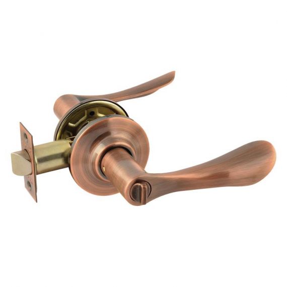 Защелка межкомнатная Нора-М ЗВ3-03 (старая медь)