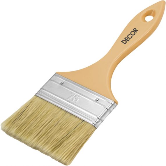 Кисть плоская 25мм Неделька ВТОРНИК смеш. щетина  126015