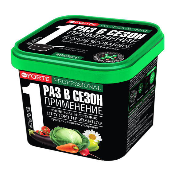 BForte Универсальное TURBO пролонгированное 1л ведро