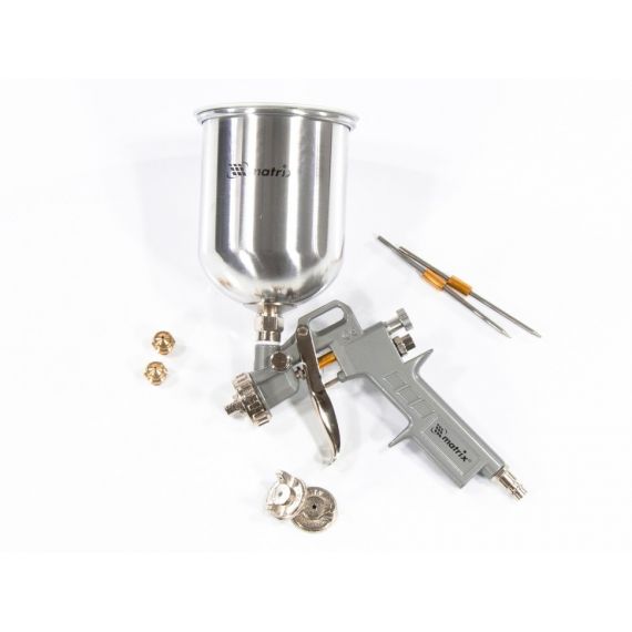 Краскораспылитель МАТРИКС с верхним бачком 1,0л  57315