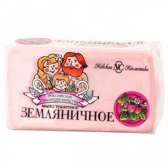 Мыло Земляничное 140г Н/к