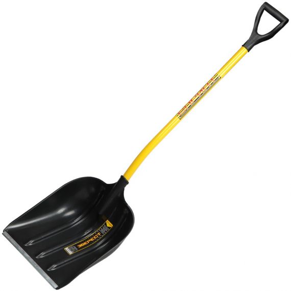 Лопата снеговая Инструм-Агро Спринт Эверест пластиковая с алюмин.черенком