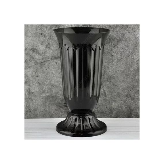 Вазон Флавия 2л черный h-29см