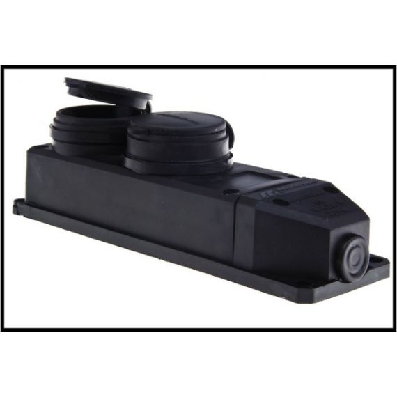 Колодка каучук 2-ая с заземлением Mutlusan MUT-292