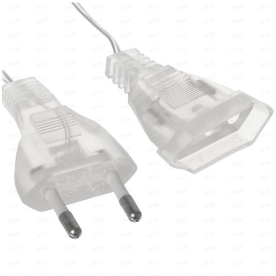 Удлинитель для домашних гирлянд 3м прозрачный ПВХ 315-424