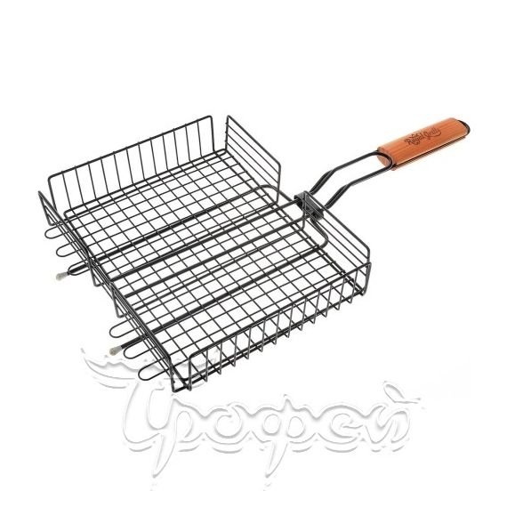 Решетка-гриль RoyalGrill 31х24 глубокая с антипригарным покрытием  80-025