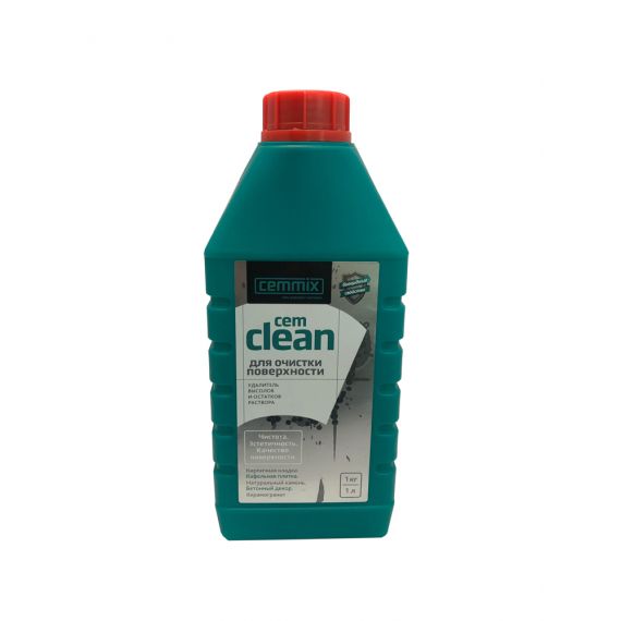 Удалитель высолов и остатков раствора Cemclean 1,0л Cemmix  206785
