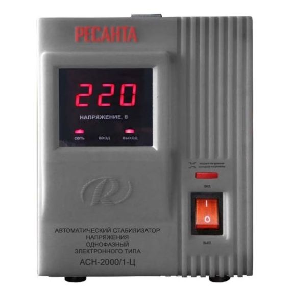 Стабилизатор напряжения  АСН-2000/1-Ц РЕСАНТА