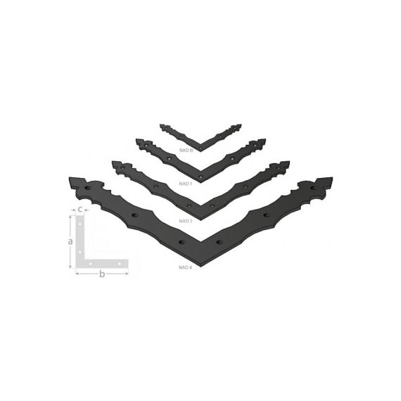 Уголок оконный декор. NAD 8C 100*100*15*2,0мм  89972