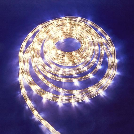 Гирлянда светодиод. Дюралайт 8м с контроллером ULD-D50 8M/C08 WARM WHITE IP44