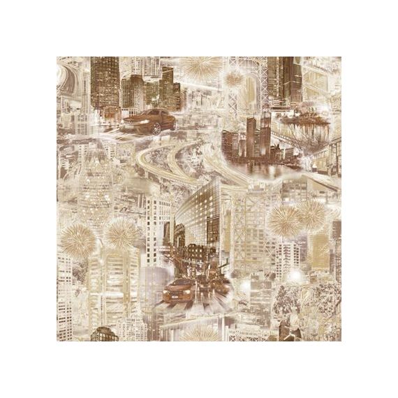 Обои бумажные ФОРСАЖ-О дпл беж 453-02 #