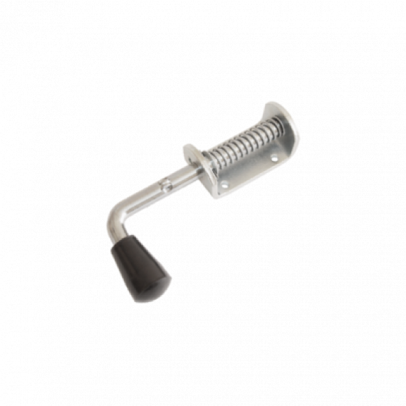 Засов с пружиной 140мм мод.2 цинк (75) и357