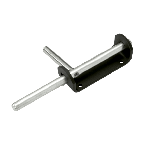 Засов воротный 210мм черный ДОМАРТ  г616