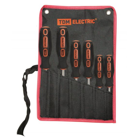 Набор отверток Алмаз TDM SQ1013-0203 6шт. скрутка
