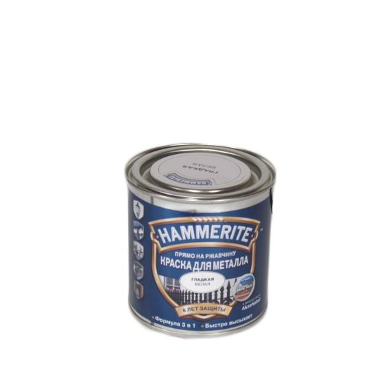 Хаммерайт гладкая белая 0,75л