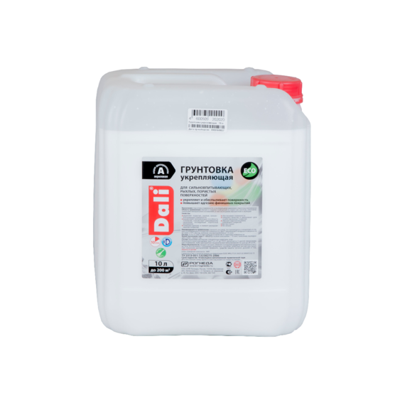 Грунтовка акрил.укрепляющая 10л DALI