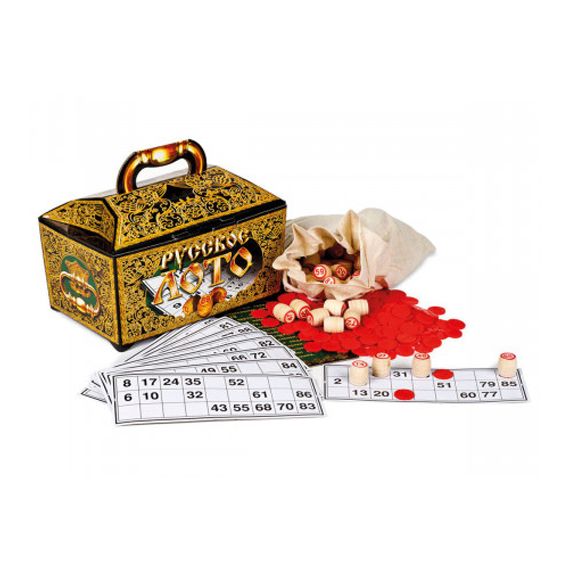 Лото русское подарочное 00142/ 25/657