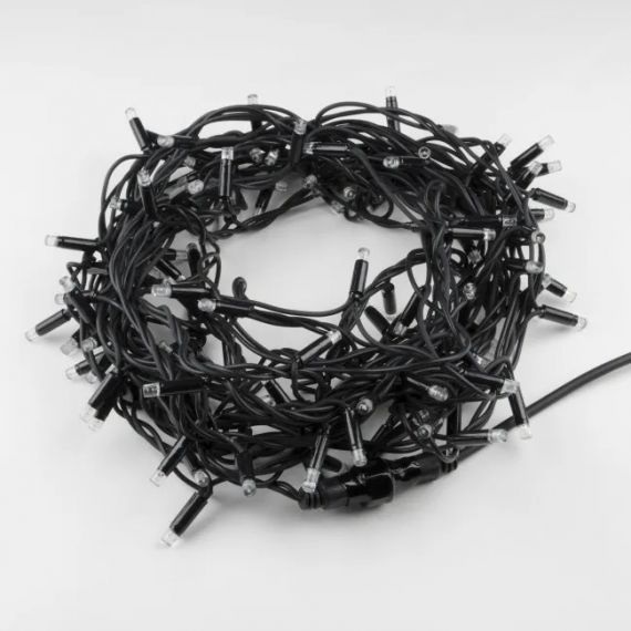 Гирлянда светодиод с эффектом мерцания 10м120 свет-в Провод черн ULD-S1000-120/TBK WARM WHITE /03941