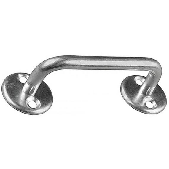 Ручка-скоба РС-100-2 белый цинк  37691-100