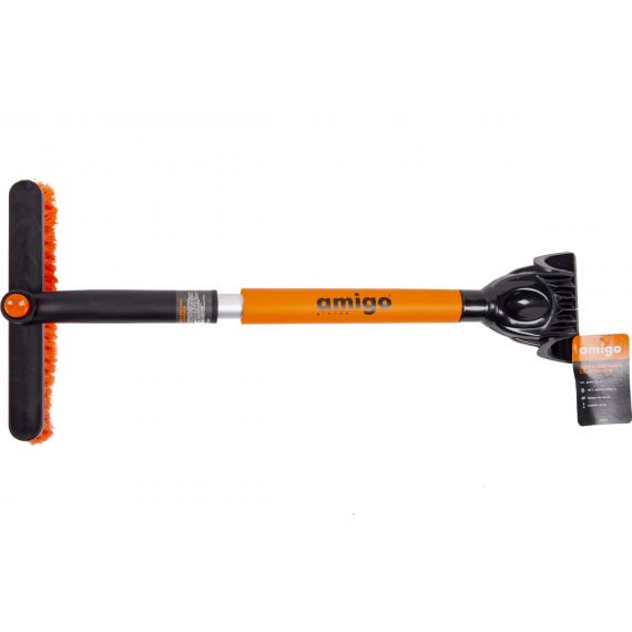 Щетка-сметка AMIGO для снега со скребком  71063