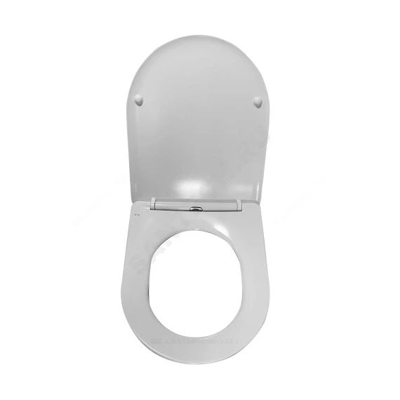 Сиденье для унитаза дюропласт микролифт белое Circulo Selena C101WG 123-0425
