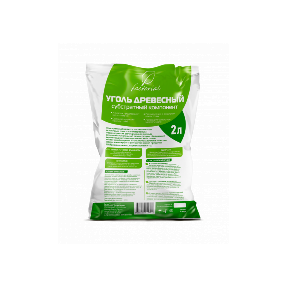 Уголь древесный субстратный компонент 2л