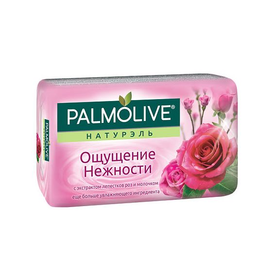 Мыло Палмолив  90гр  ОЩУЩЕНИЕ НЕЖНОСТИ  молоко и роза