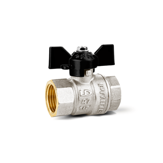 Кран шаровой латунный LD Pride 47.15.В-Б Ду-15 Ру 4 109-0647