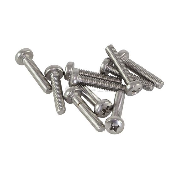 Винты DIN7985 6,0*60 (6шт) с полукруглой головкой оцинкованные Профикреп  116158