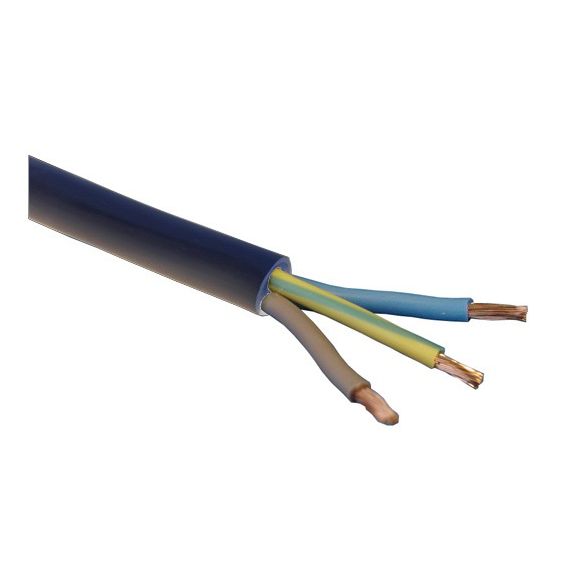 Провод ПВС 3х1,5  ККЗ  ГОСТ черный