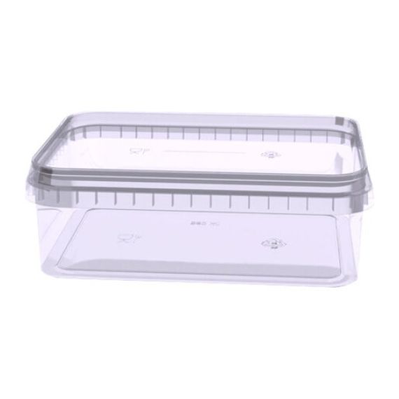 Контейнер 0,28л прямоугольный с крышкой  КН 0,28пр