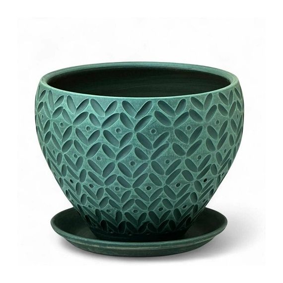 Горшок Ажур Эвкалипт классика 20см  15-131   747245