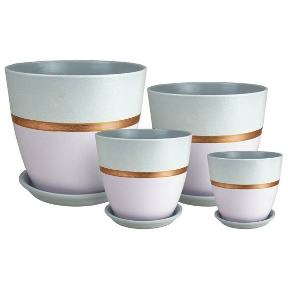 Горшок Роспись бутон РС145  5,4л.