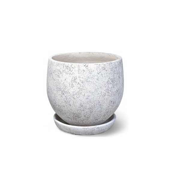 Горшок ШАР h36*d36см бежевый U2101