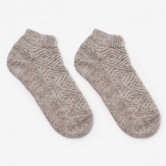 Носки мужские укороченные, цвет бежевый р-р 25-27 4351325